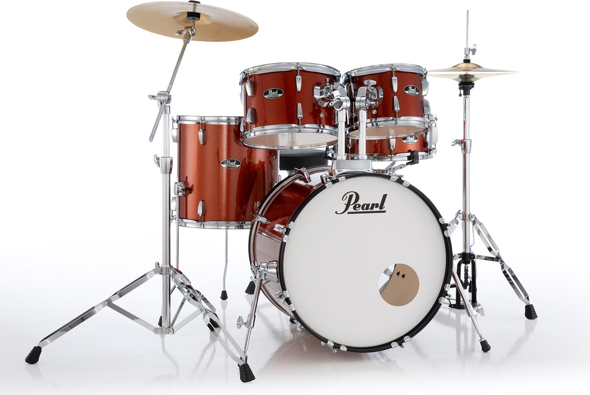 Roadshow fusion 20 + Pack Sabian Solar Burnt Orange Sparkle