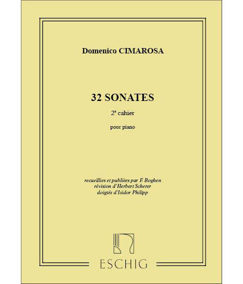 Cimarosa D. - 32 Sonaten - Klavier