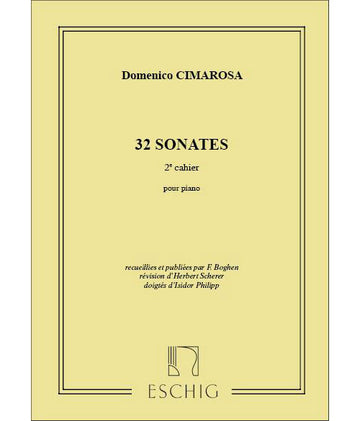 Cimarosa D. - 32 Sonaten - Klavier