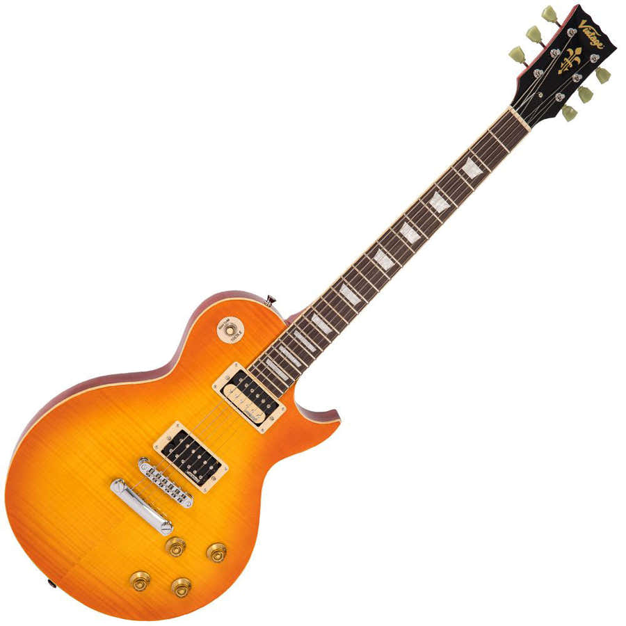 V100Thb Flamed Maple Thru Honeyburst