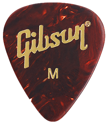 Tortoise Picks Plektren, 12er-Pack, Medium