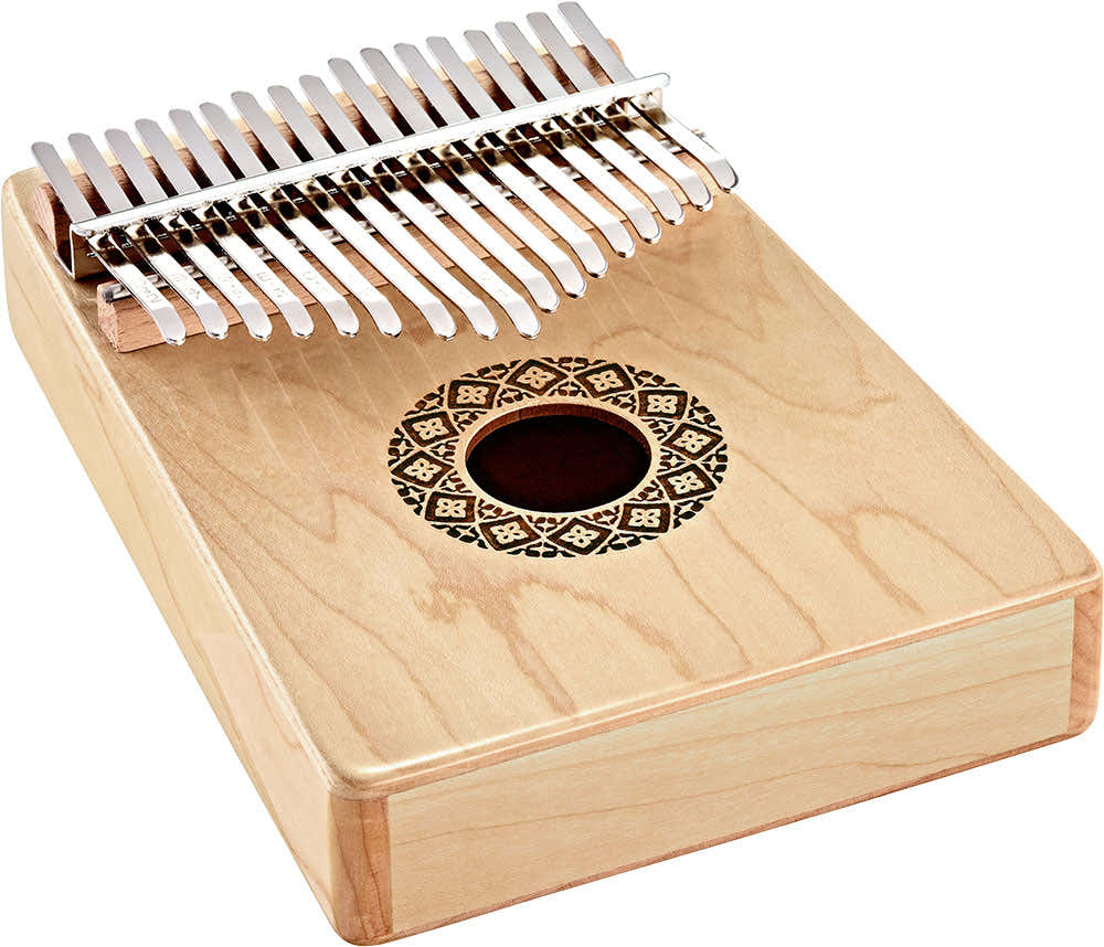 SONIC ENERGY SOUND HOLE KALIMBA 17 NOTES MAPLE - KL1709H