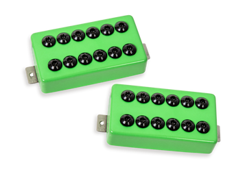 HUMBUCKER SET INVADERS SH-8 LIME GREEN