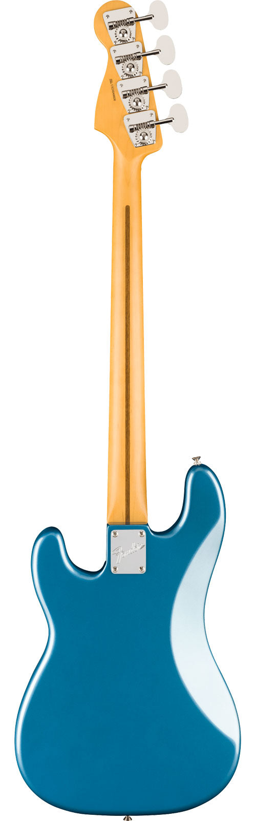 American Professional Classic Precision Bass MN Verblasstes Lake Placid Blue
