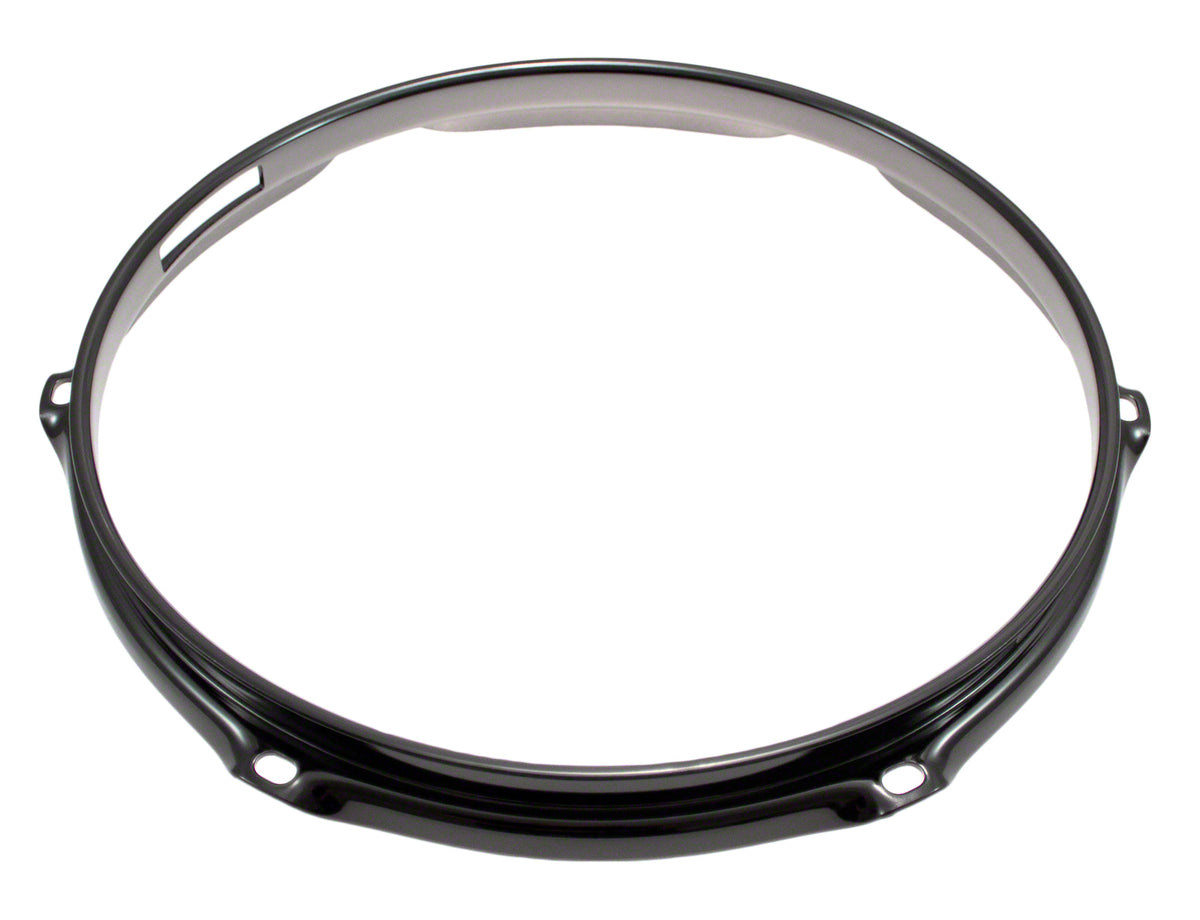 H23-10-6S-BK - 10" SPANNREIFEN SNAREUNTERSEITE 6-LOCH SCHWARZE SUPER DREIFACHE FLANSCH 2.3MM