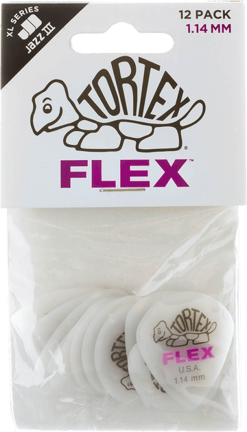 12 x 1,14mm Tortex Flex Jazz III XL