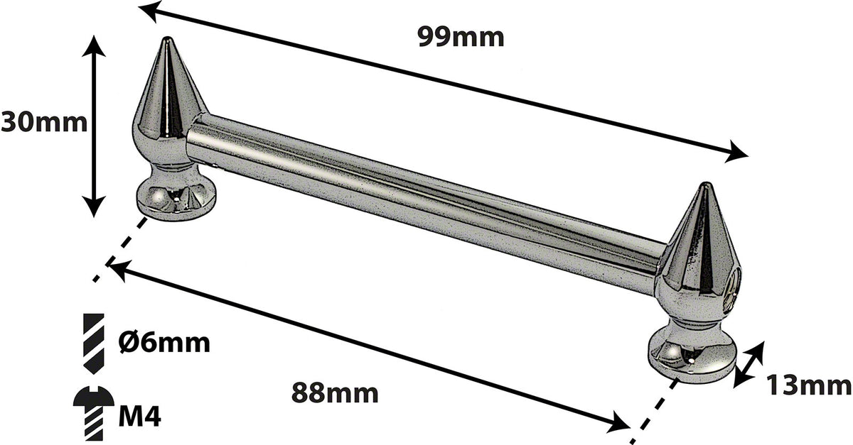 TL4D88 - SPANNBCKCHEN TUBELUG- 88MM - DOPPELTE SPANNSCHRAUBEN (X1)