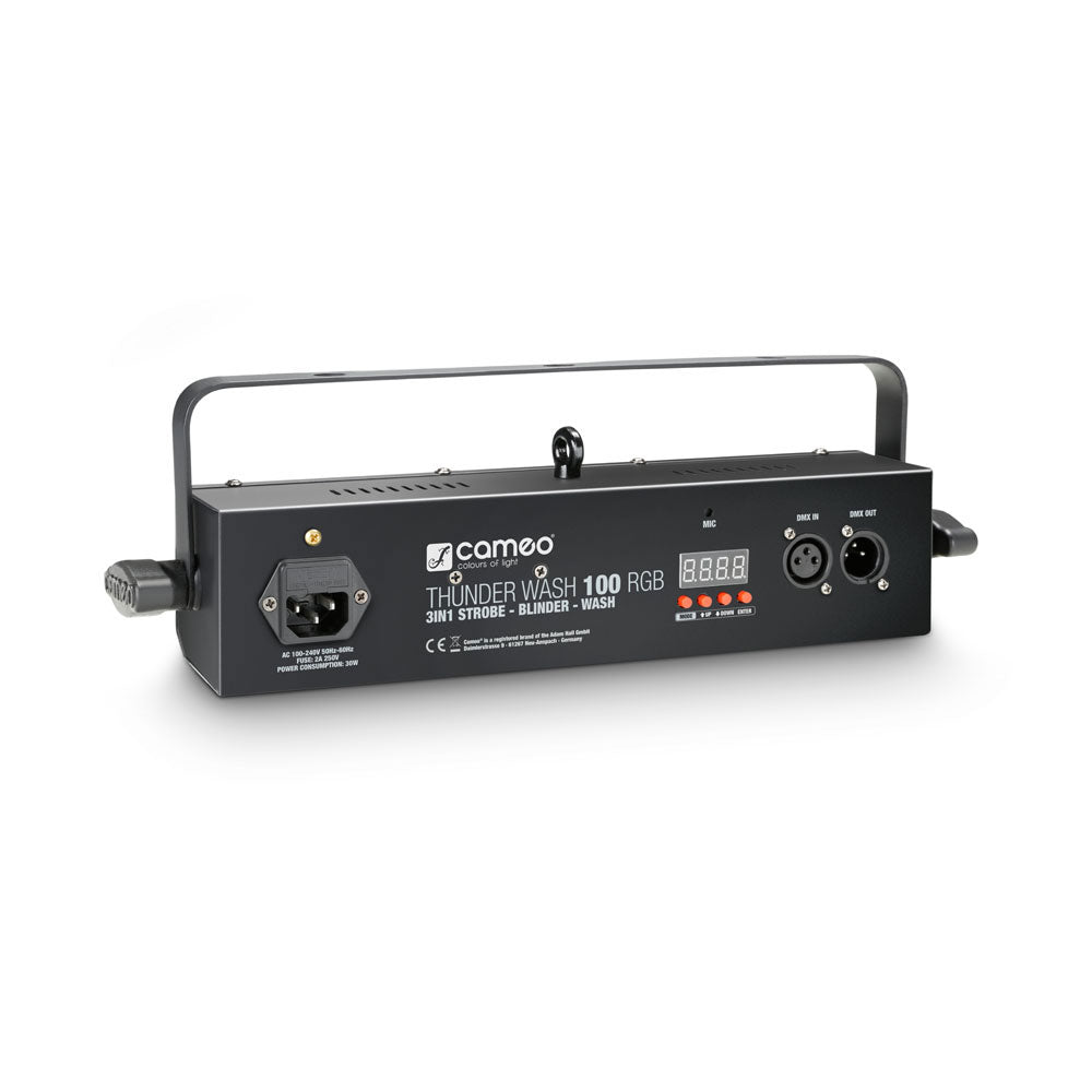 THUNDER WASH 100 RGB - 3 IN 1 PROJEKTOR (STROBE BLINDER WASH) 132 LEDS 0,2 W RGB