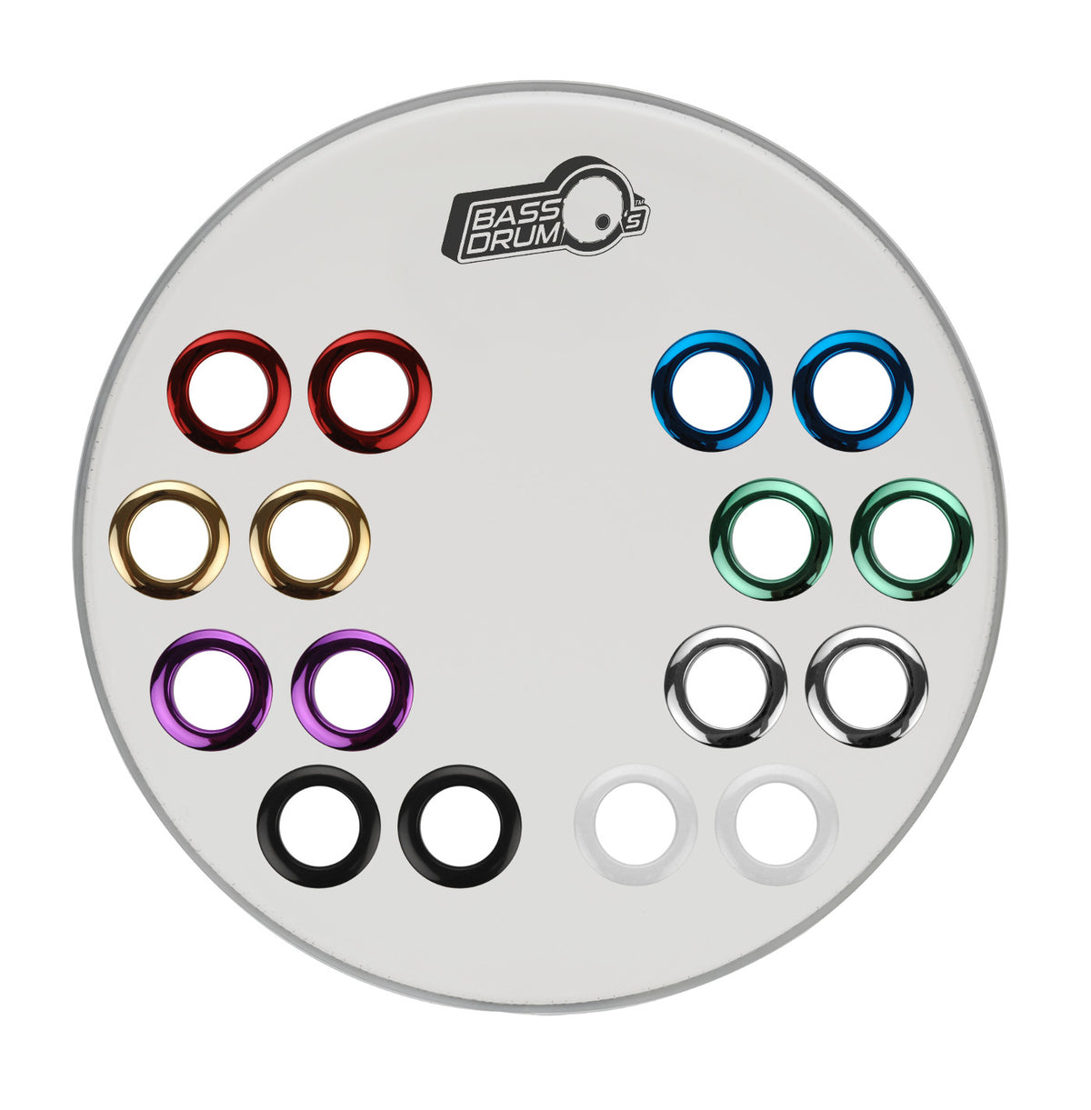 HCG2 - 2 GREEN (X2) HOLE REINFORCEMENT SYSTEM