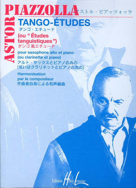 Piazzolla Astor - Tango - Etudes (6) - Saxophone Piano