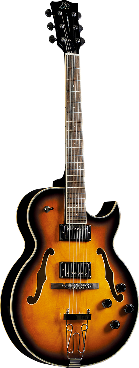 Type Hollowbody Jazz single cut Sunburst