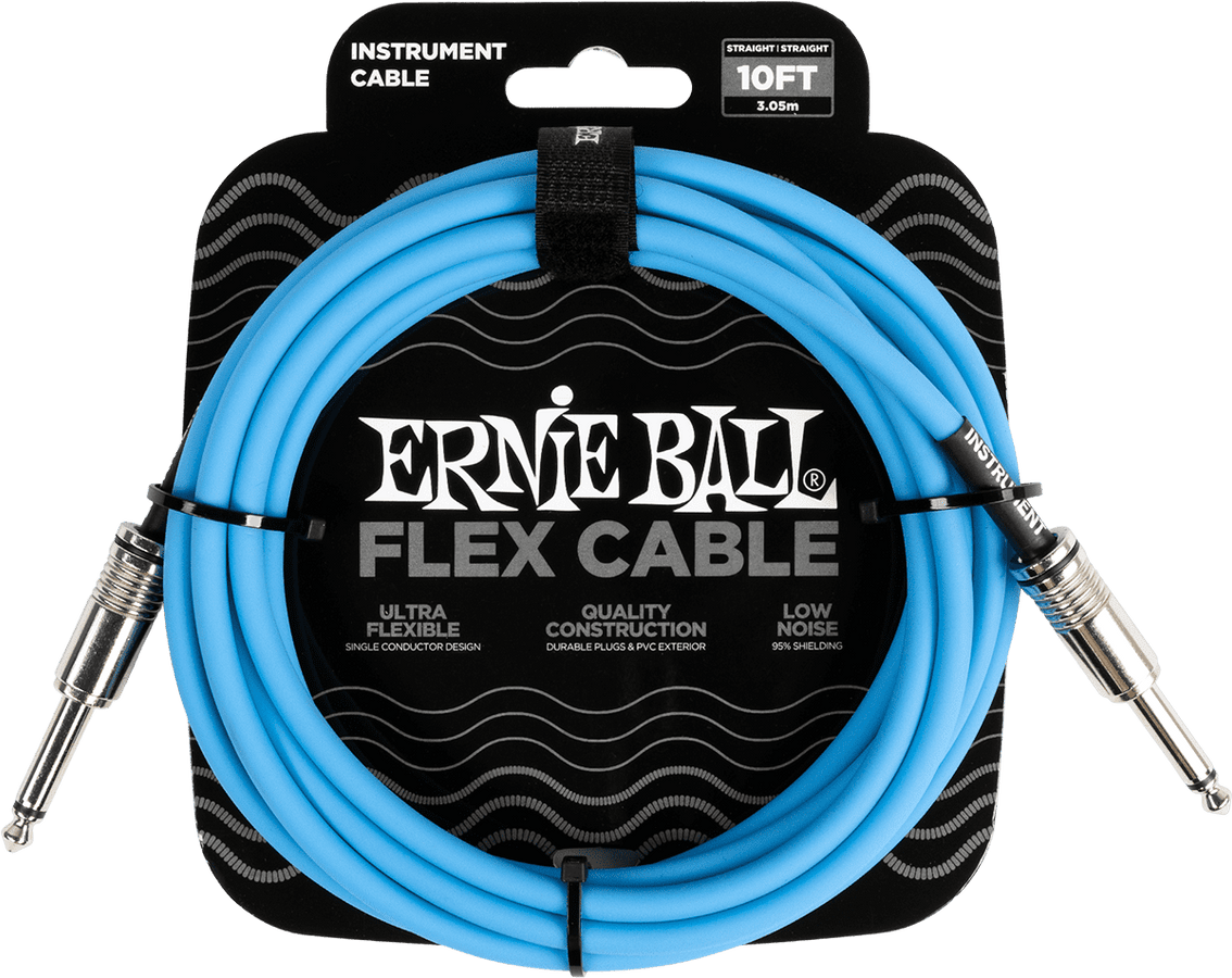 Instrumentenkabel Flex Jack/jack 3M Blau