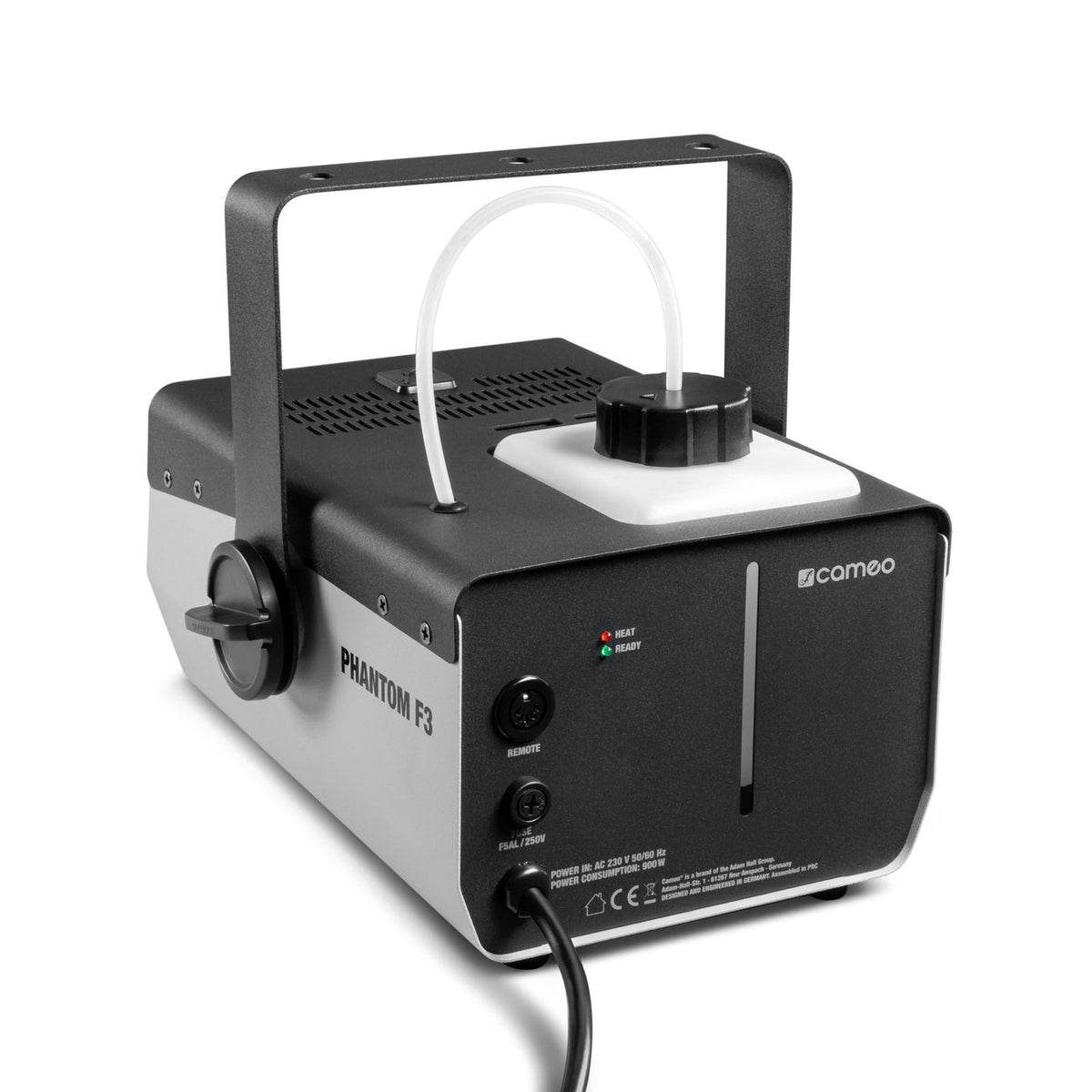 PHANTOM F3 - KOMPAKTE RAUCHMASCHINE 950 W MIT ZWEIFARBIGER BELEUCHTUNG