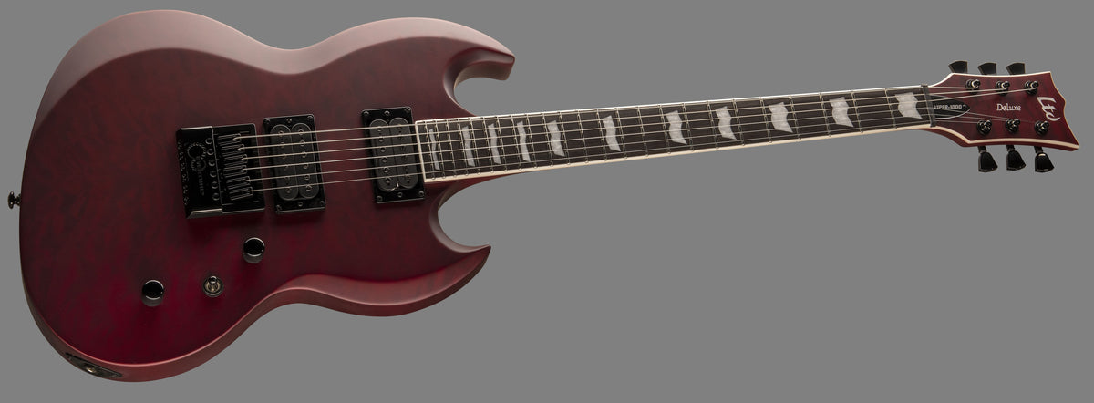 Viper 1000 Evertune QM Transparentes Schwarz-Kirsch-Sunburst