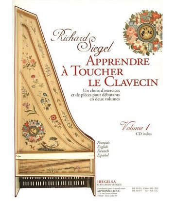 Siegel Richard - Harpsichord spielen lernen Vol.1 + CD