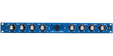 ORBIT.6 ISO/X-Fader Rackmount Mixer blue