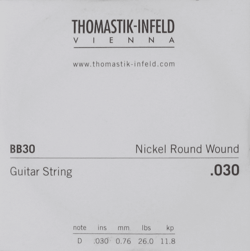 THOMASTIK STRINGS FOR ELECTRIC GUITARS STRINGS DETAIL.030