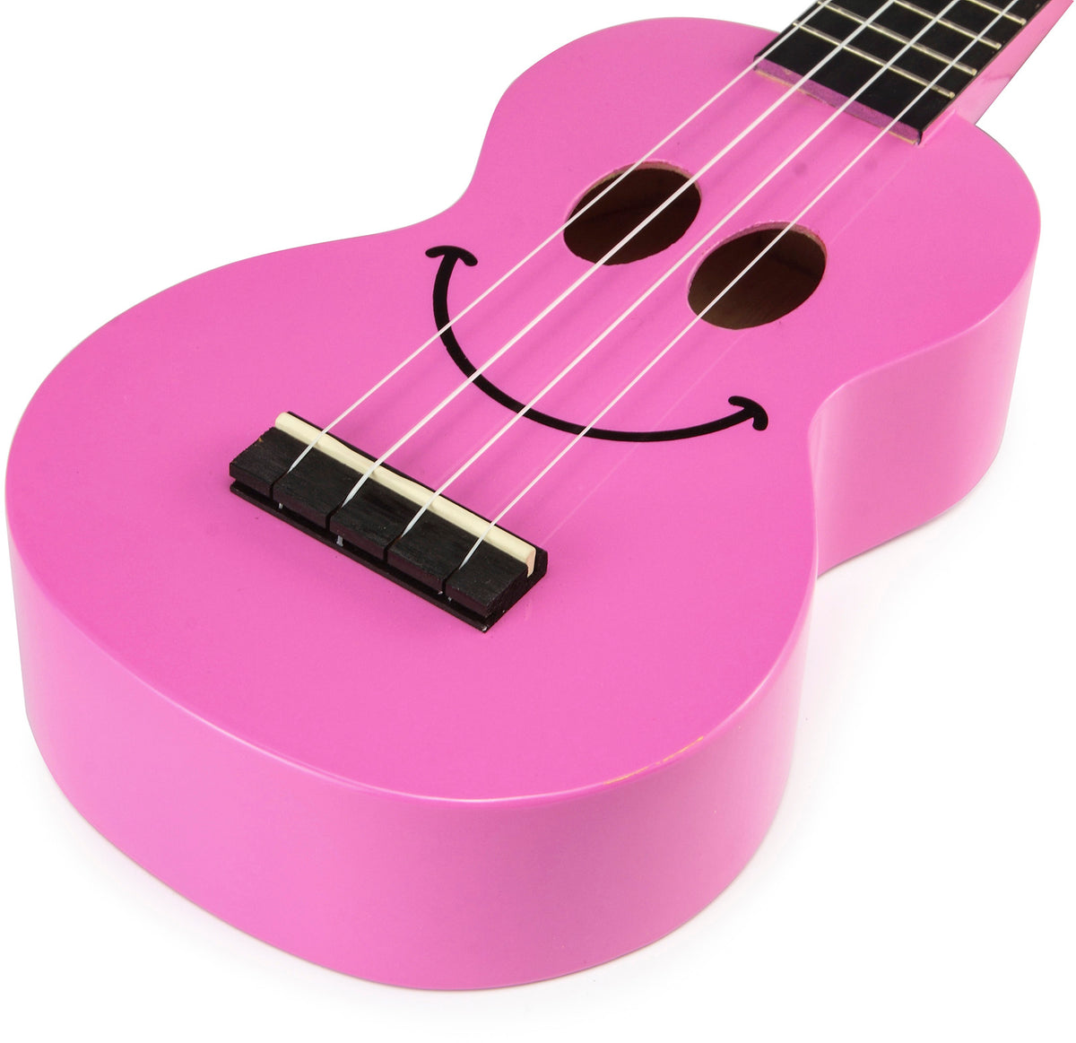 Gmh Usmile-Pk Ukulele Pink Smile + Gigbag