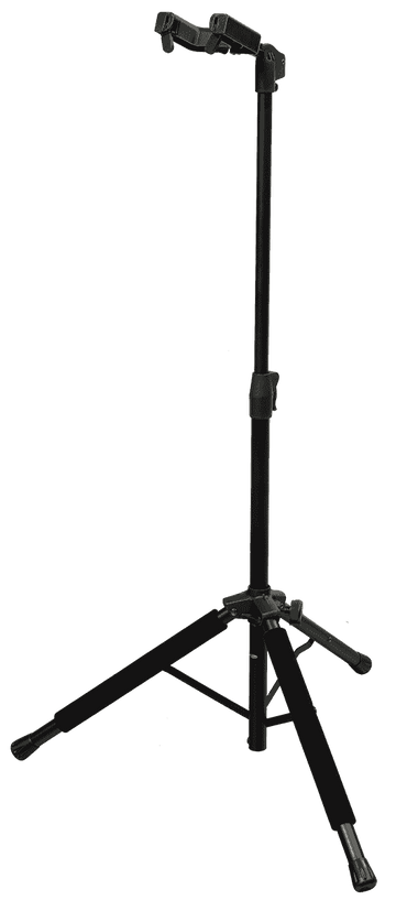 GS508 UNIVERSAL GUITAR STAND WITH FOLDING HEAD BLACK