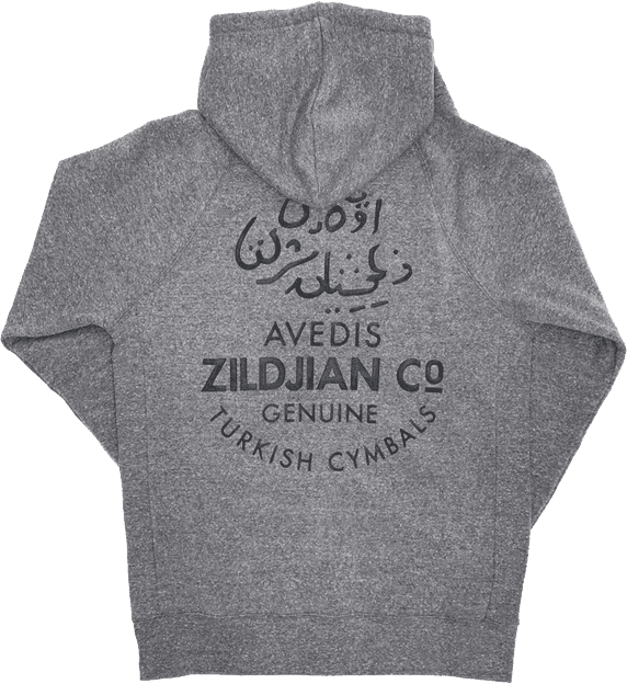 "L" Graue Zildjian Kapuzenjacke