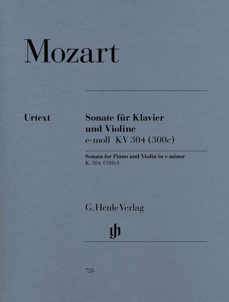 Mozart W.a. - Violin Sonata E Minor K. 304 (300C)