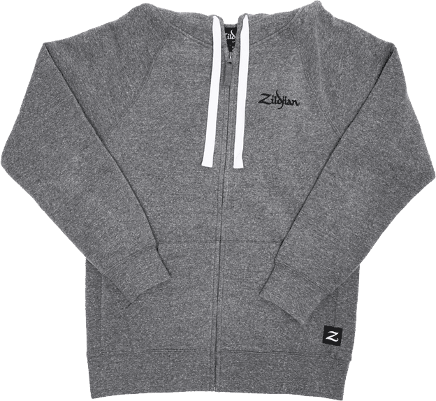 "L" Graue Zildjian Kapuzenjacke
