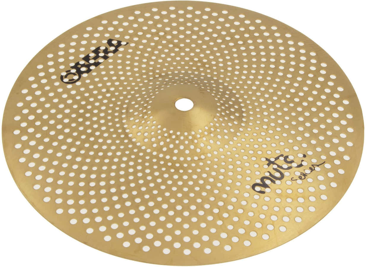 Mute 10" Splash - Silent Cymbal - Brass Finish