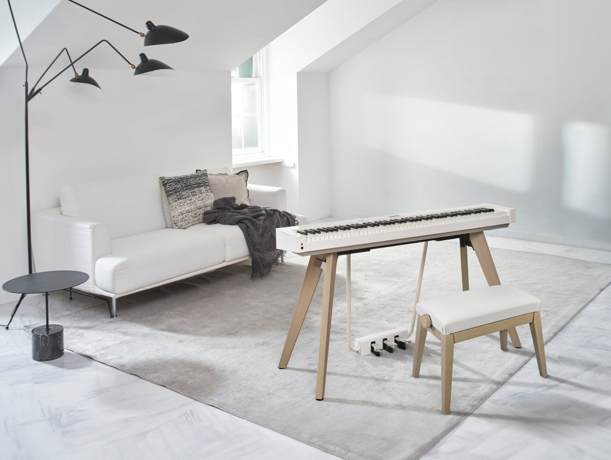Keyboardbank BG5-VINYL Weiß