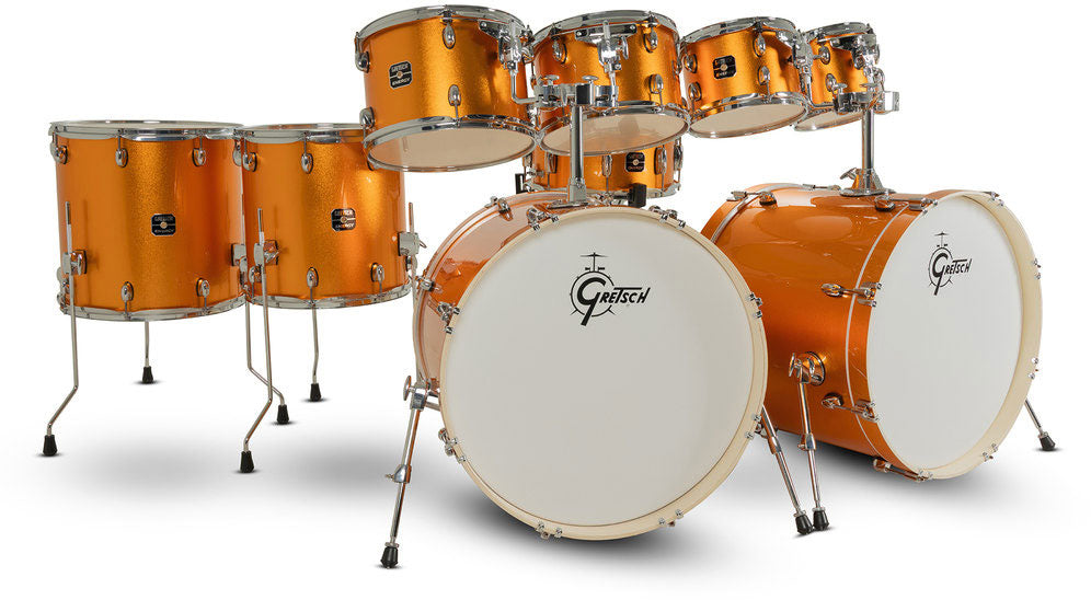 Schlagzeugset Energy Orange Sparkle