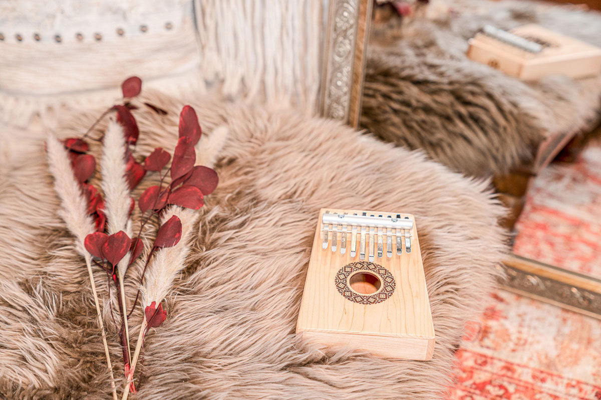 MEINL SONIC ENERGY SOUND HOLE KALIMBA 10 NOTES MAPLE