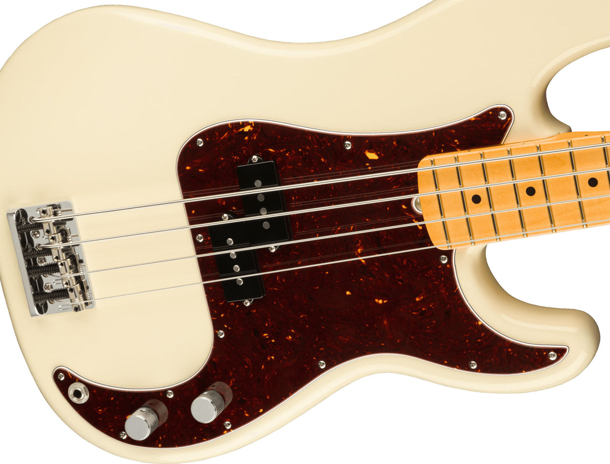 Precision Bass American Professional II Mn Olympic White