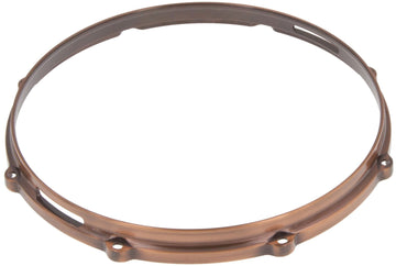 Hdc3-13-8Svbc 13" 8 Holes Snare Side 3Mm Die Cast Drum Hoop Vintage Brushed Copper
