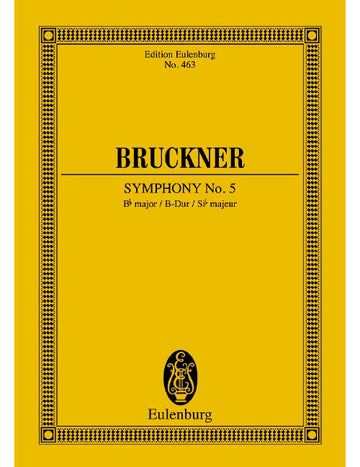 Bruckner - Symphonie No. 5 Sib Majeur - Orchestre