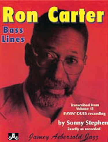 CARTER R. - BASS LINES FROM AEBERSOLD VOL. 15
