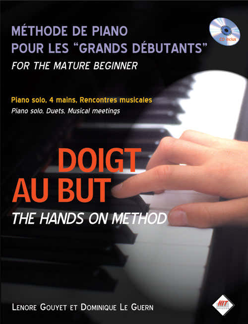GOUYET L. / LE GUERN D. - DOIGT AU BUT METHODE POUR GRANDS DEBUTANTS + CD