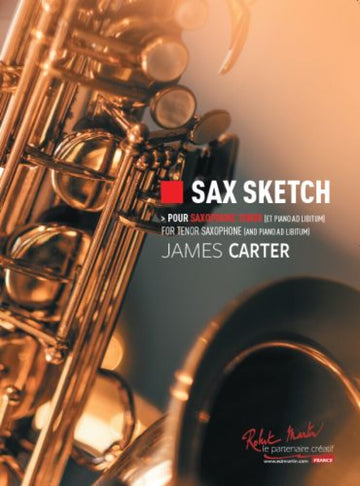 James Carter - Saxofon-Skizze