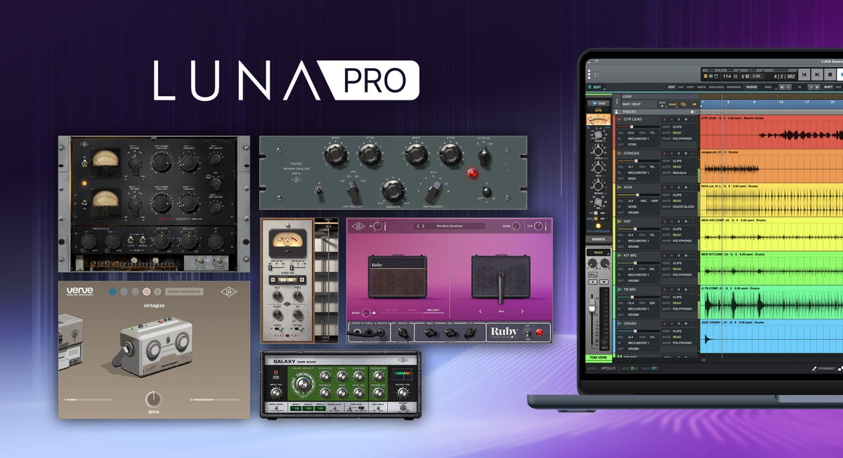 Universal Audio UAD Luna Pro-Paket 2