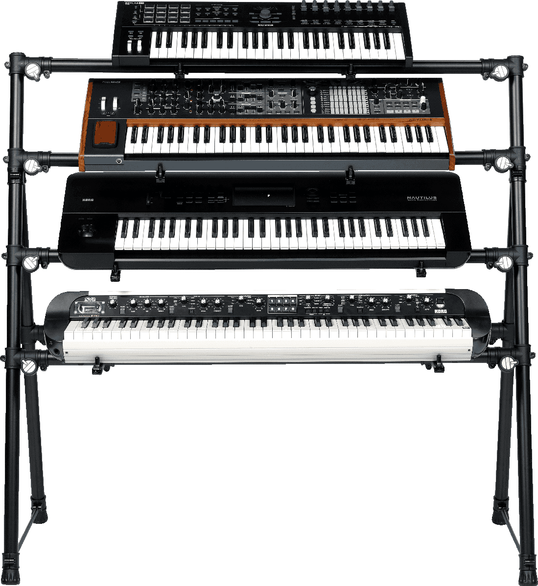 Tastaturständer MKS4 Schwarz