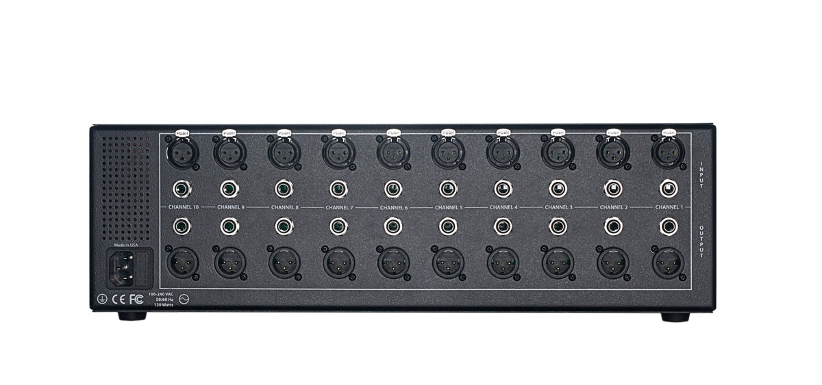 R10 Rack mit zehn Plätzen der 500er-Serie