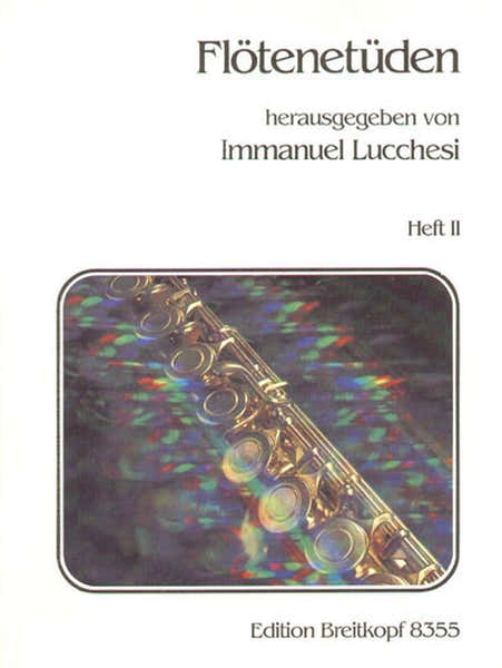 Edition Breitkopf Lucchesi I. - Etudes Pour Flute Solo Vol.2 - Flute