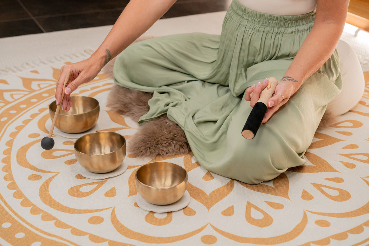 SB-Y1 - 3-teiliges Yoga Nidra Klangschalen-Set