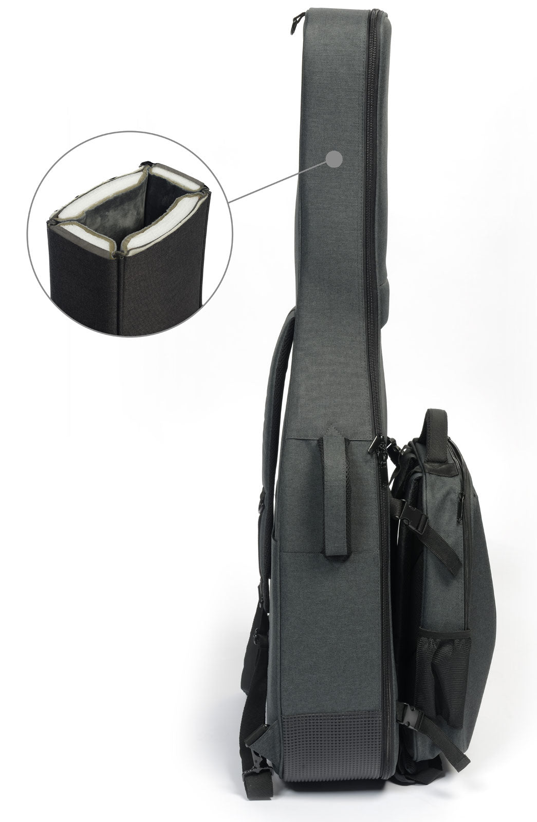 Folk-Gitarrentasche + Rucksack - FGB50-BP