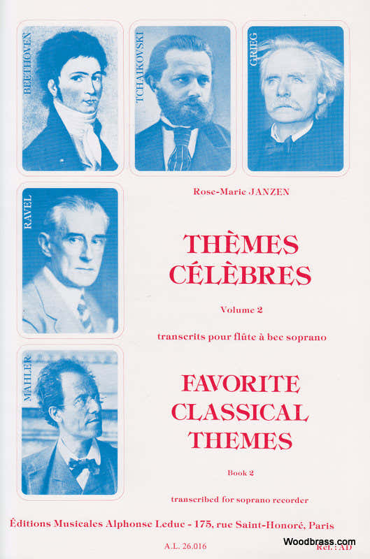 Janzen - Themes Celebres Band 2 - FLB Sopran
