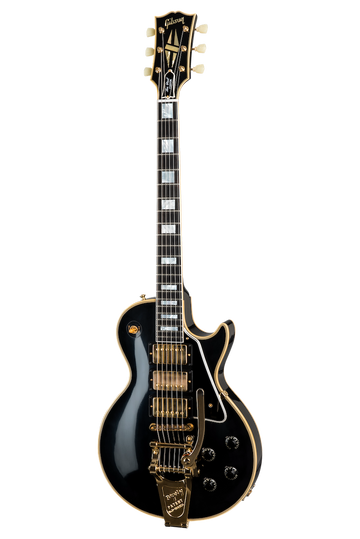 Les Paul Custom 1957 Neuauflage 3-Tonabnehmer Bigsby VOS Ebenholz CSHR