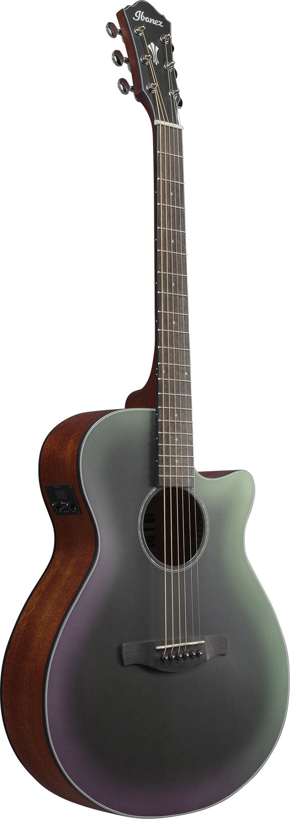 AEG50-BAM Schwarzer Aurora-Burst matt
