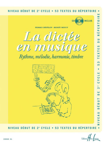 Chepelov P. / Menut B. - La Dictee En Musique Vol.4 + CD - Debut Du 2eme Cycle