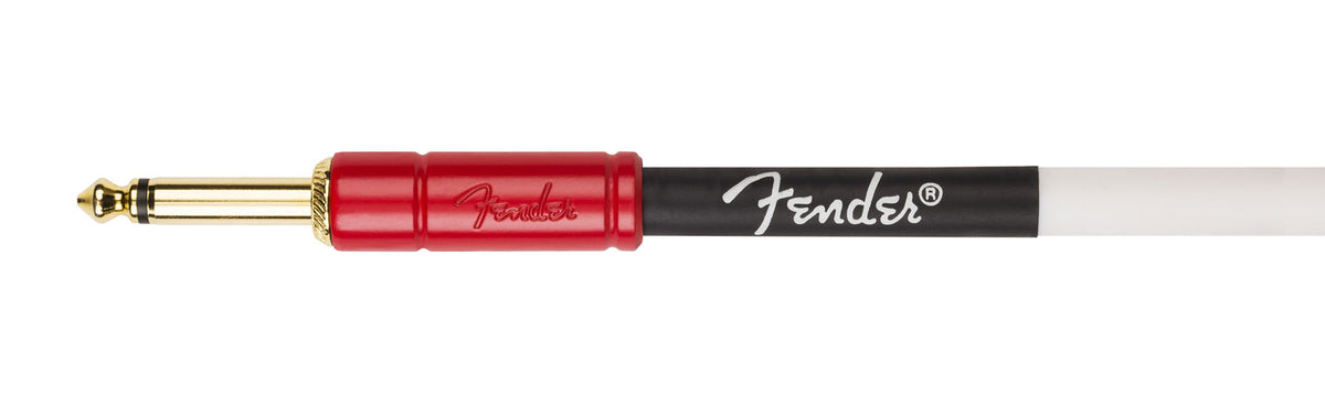JOHN 5 INSTRUMENT CABLE WHITE AND RED 10'