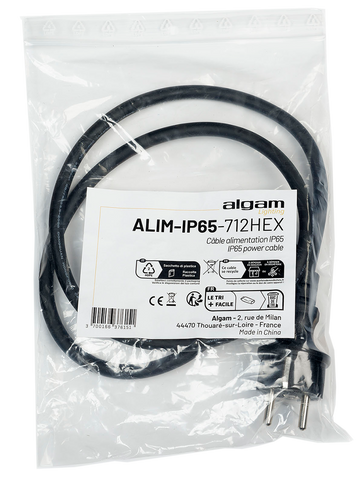 IP65-Netzkabel für IP Par 712 Hex