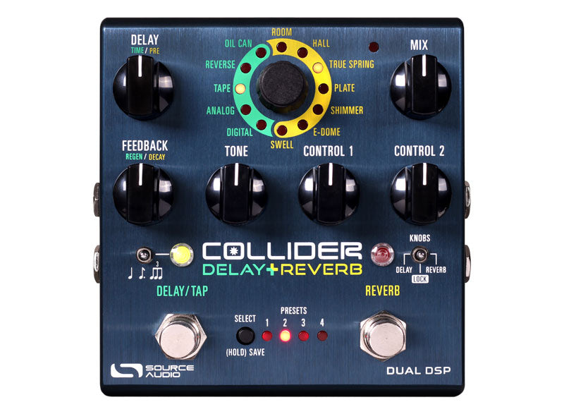 Source Audio Collider Delay + Reverb