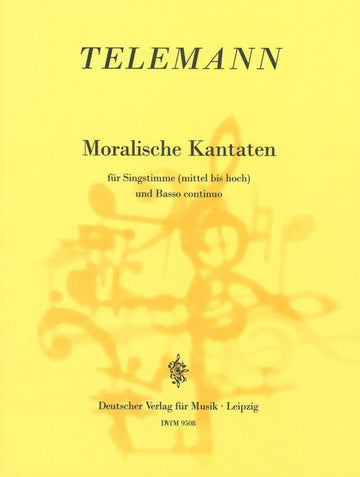 Telemann Georg Philipp - Moralische Katen - Voice Basso Continuo